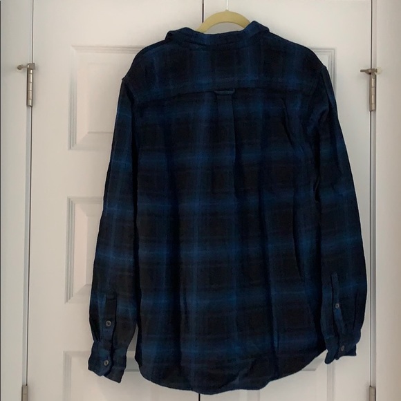 Never worn Men’s blue Orvis flannel - Picture 4 of 4